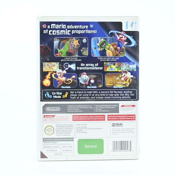 Super Mario Galaxy - Nintendo Wii Game - PAL - MINT DISC!