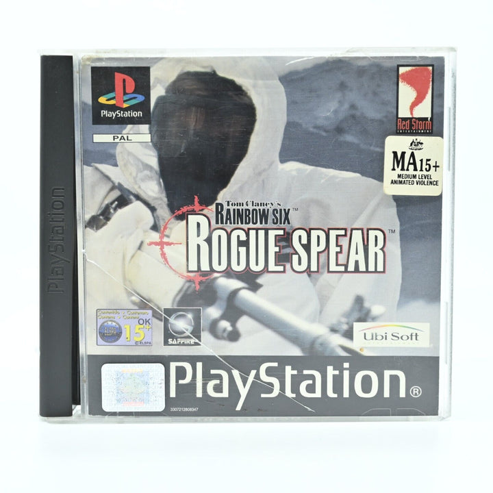 Tom Clancy's Rainbow Six: Rogue Spear - Sony Playstation 1 / PS1 Game - PAL
