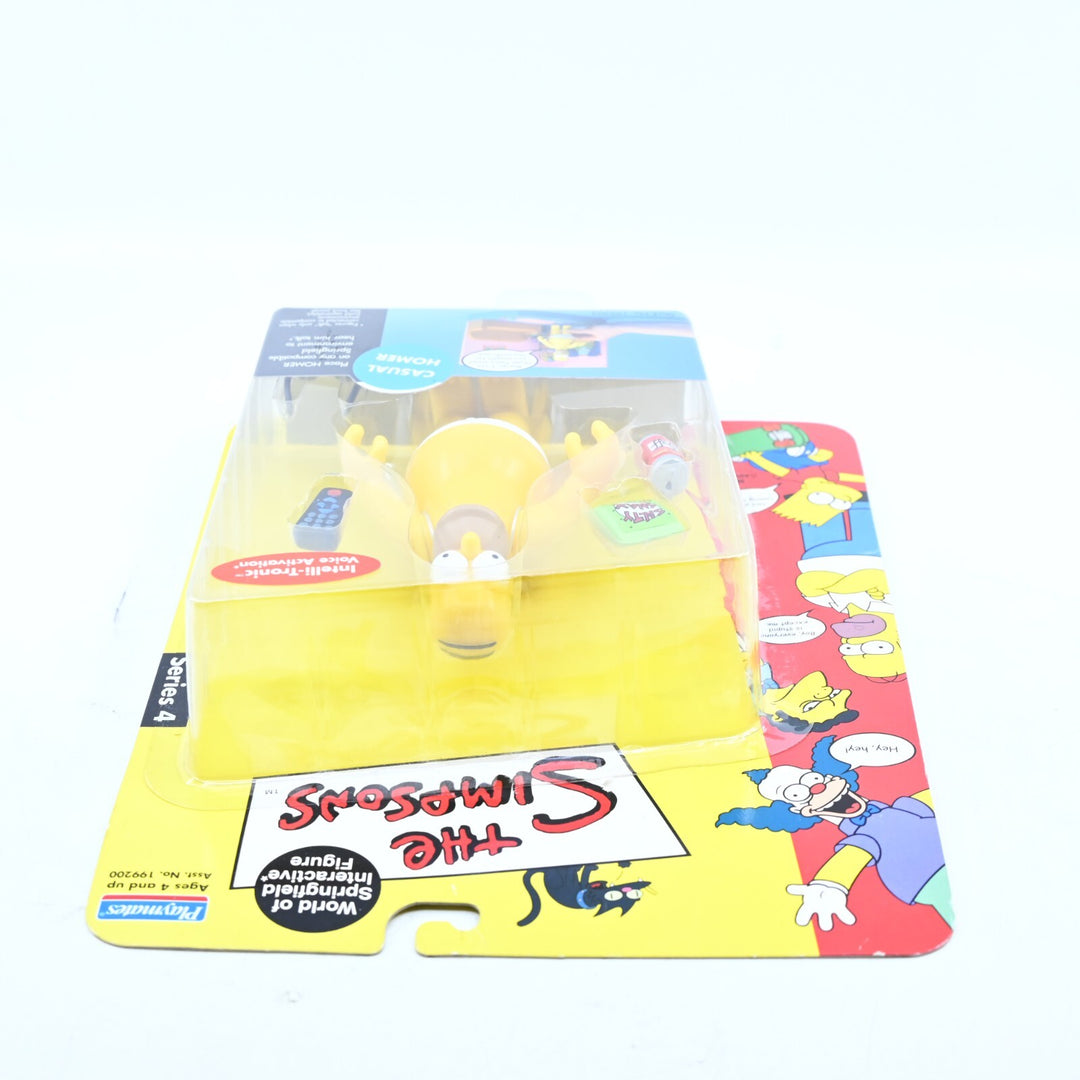 SEALED! The Simpsons Playmates Series 4 Casual Homer - Action Figure - Toy