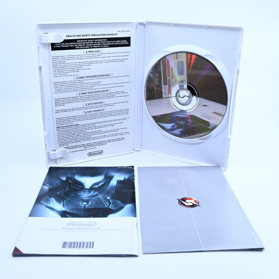 Metroid Prime Trilogy - Nintendo Wii Game + Manual - PAL - MINT DISC!