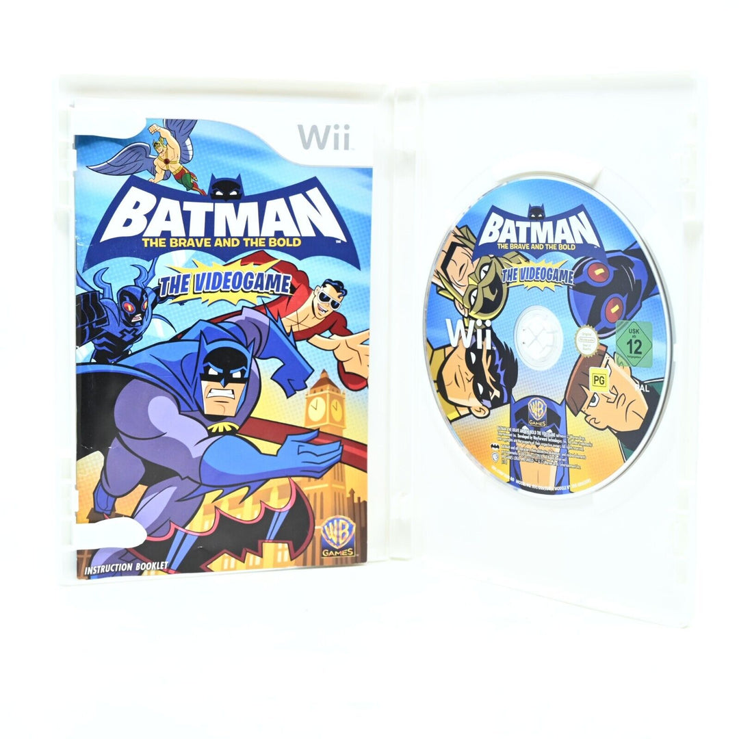 Batman: The Brave And The Bold - Nintendo Wii Game + Manual - PAL - MINT DISC!