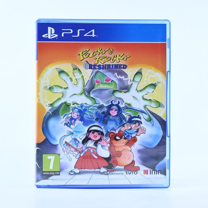 Pocky & Rocky Reshrined - Sony Playstation 4 / PS4 Game - MINT DISC!