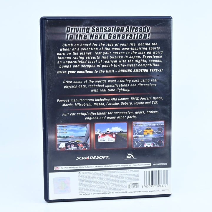 Driving Emotion Type-S - Sony Playstation 2 / PS2 Game - No Manual