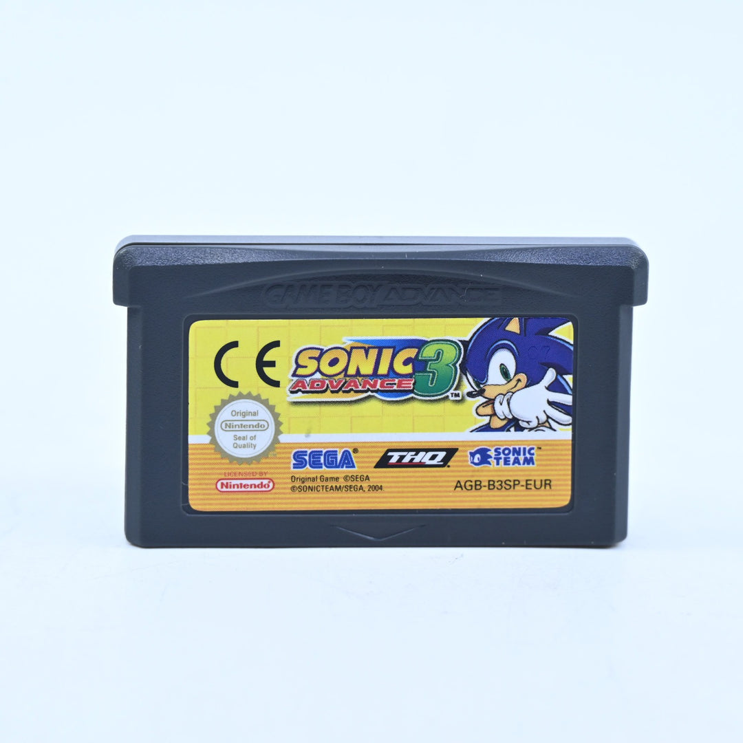 Sonic Advance 3 - Nintendo Gameboy Advance / GBA Game - PAL - FREE POST!