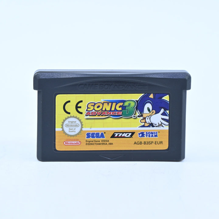 Sonic Advance 3 - Nintendo Gameboy Advance / GBA Game - PAL - FREE POST!