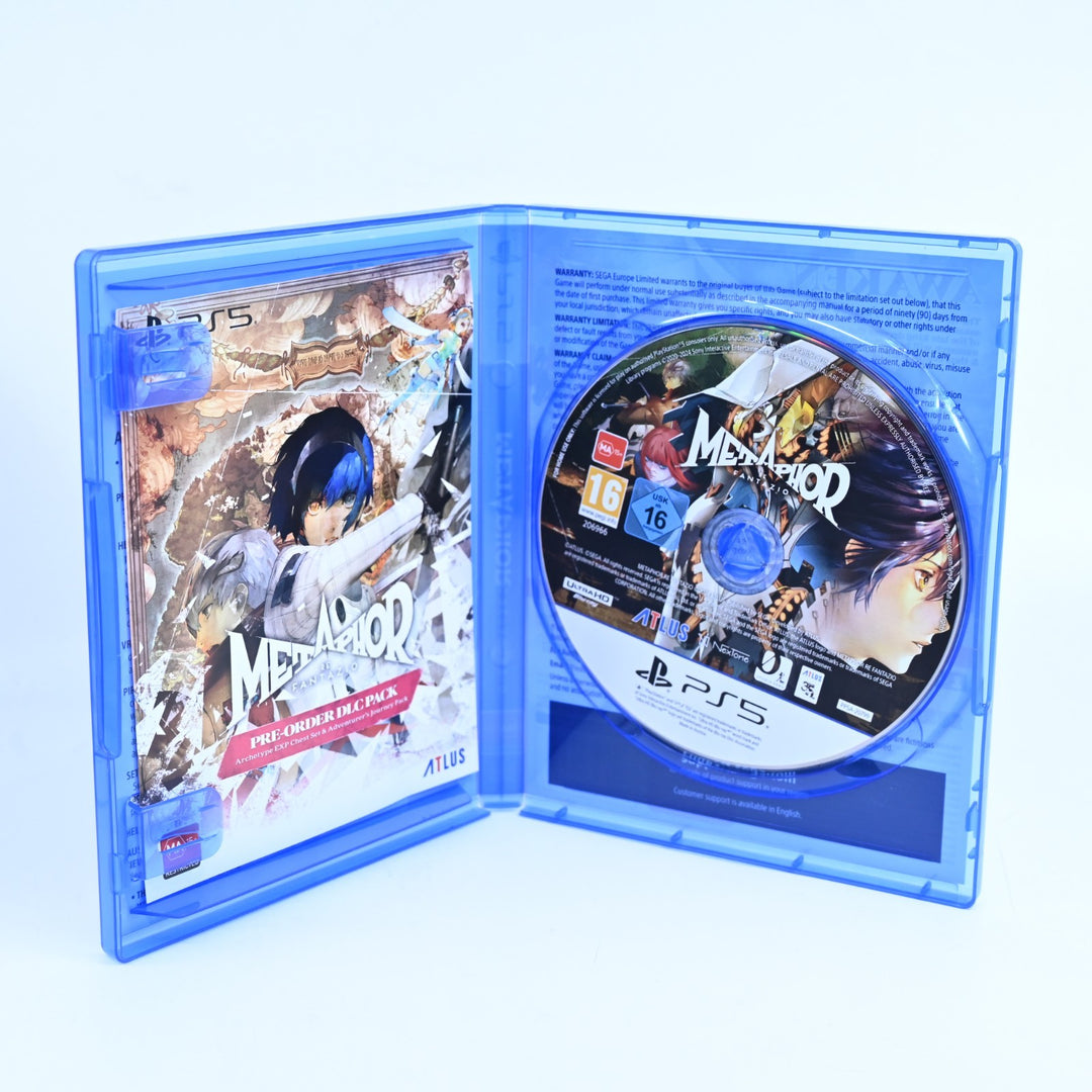 Metaphor: Refantazio - Sony Playstation 5 / PS5 Game - UNUSED CODE