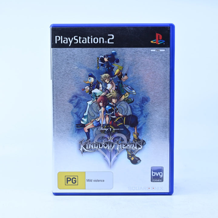 Kingdom Hearts II - Sony Playstation 2 / PS2 Game + Manual - PAL - MINT DISC!