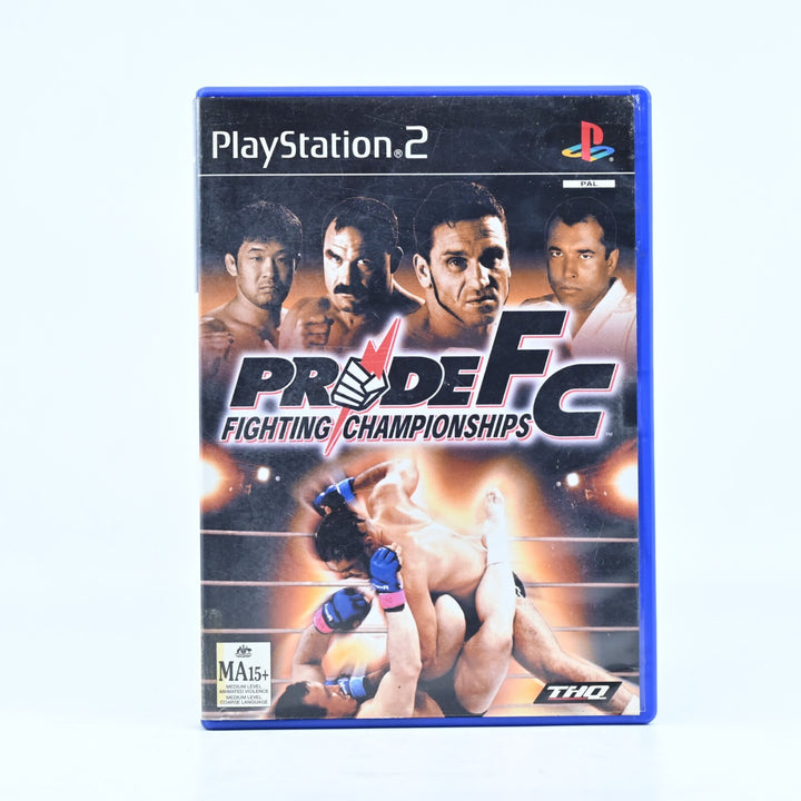 Pride FC Fighting Championships - No Manual Sony Playstation 2 / PS2 Game - PAL