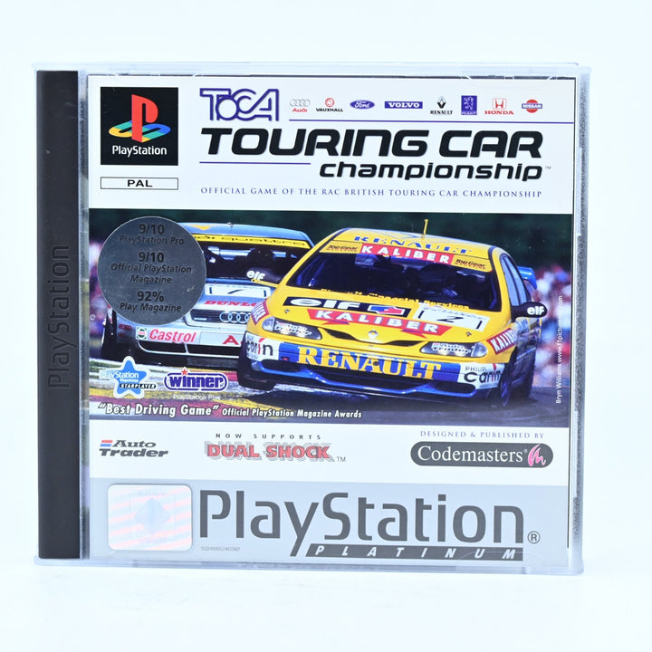 LIKE NEW! Toca Touring Car Championship - Sony Playstation 1 / PS1 Game + Manual