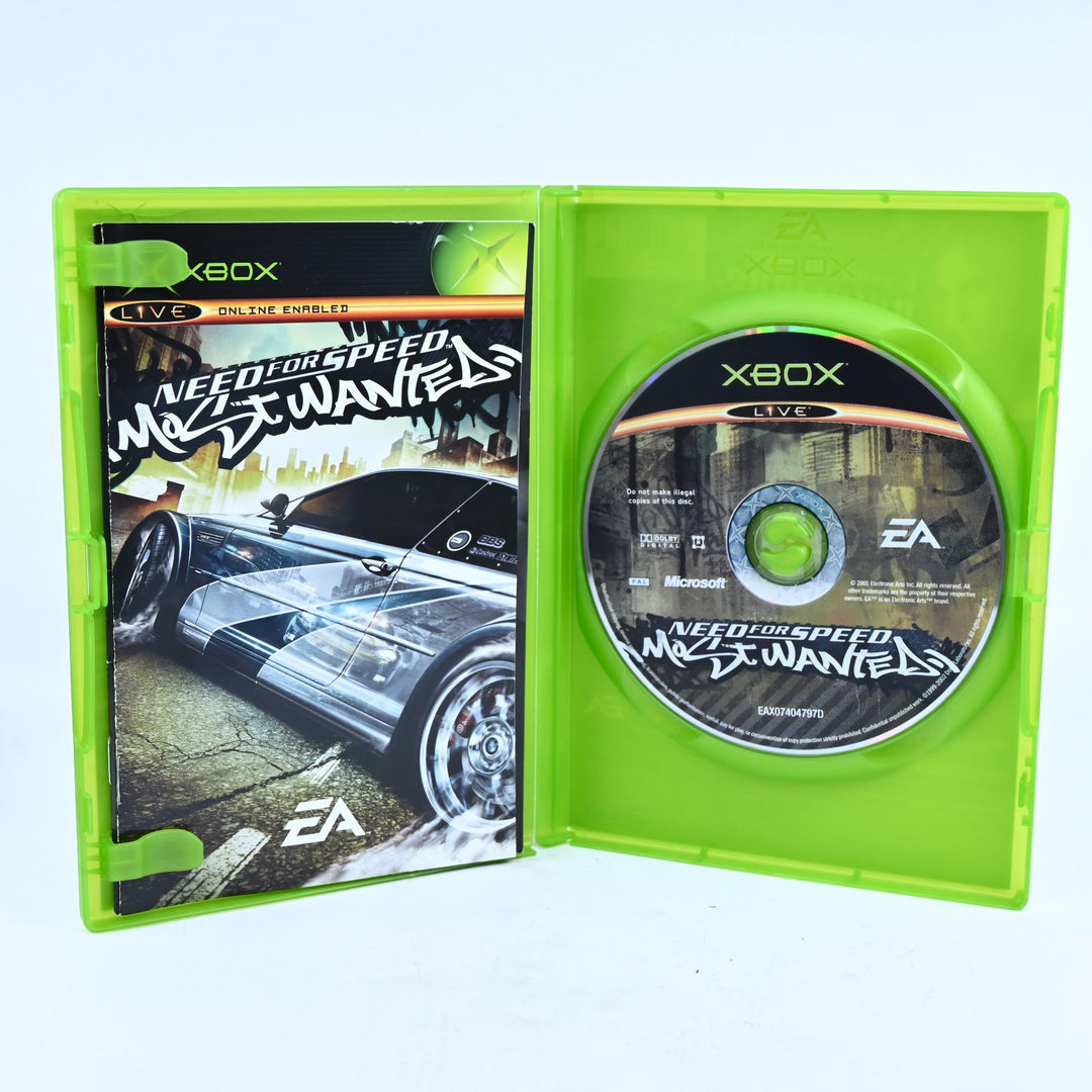 Need For Speed: Most Wanted - Original Xbox Game + Manual - PAL - MINT DISC!
