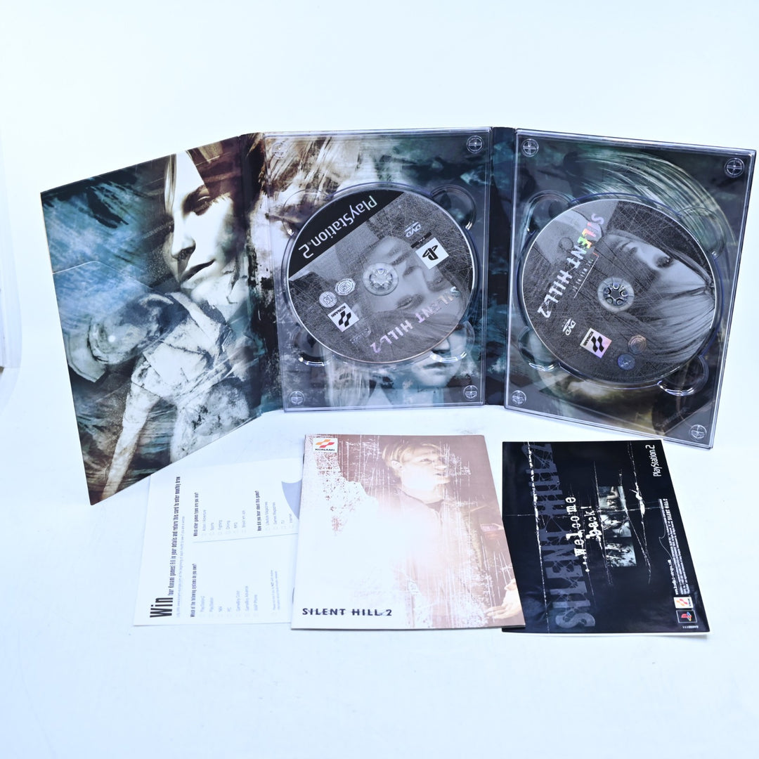 Silent Hill 2 - Sony Playstation 2 / PS2 Game + Manual - PAL - MINT DISCS!