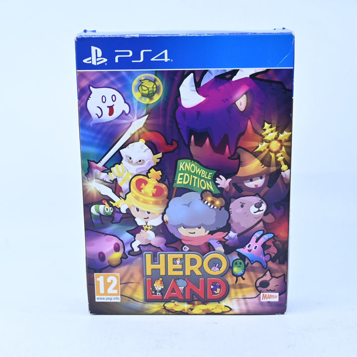 Heroland - Knowble Edition - Sony Playstation 4 / PS4 Game - MINT DISC!
