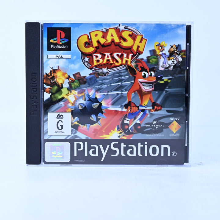 Crash Bash - Sony Playstation 1 / PS1 Game + Manual - PAL - MINT DISC!