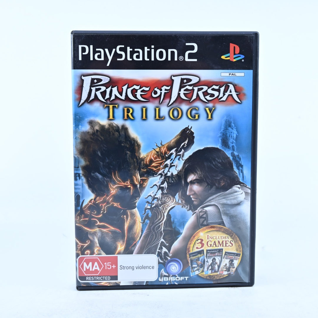 Prince Of Persia: Trilogy - Sony Playstation 2 / PS2 Game + 3 Manuals - PAL