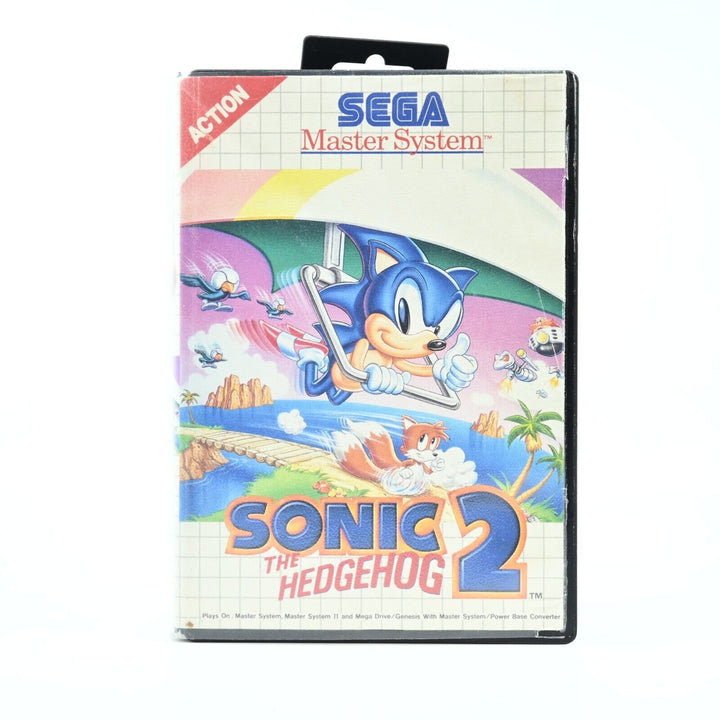 Sonic The Hedgehog 2 - Sega Master System Game - PAL - FREE POST!