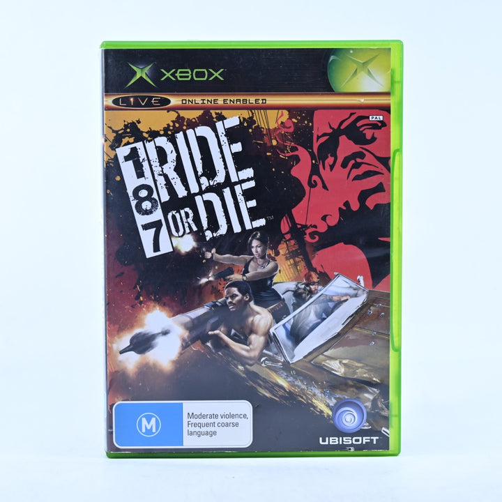 187 Ride or Die - Original Xbox Game + Manual - PAL - MINT DISC!
