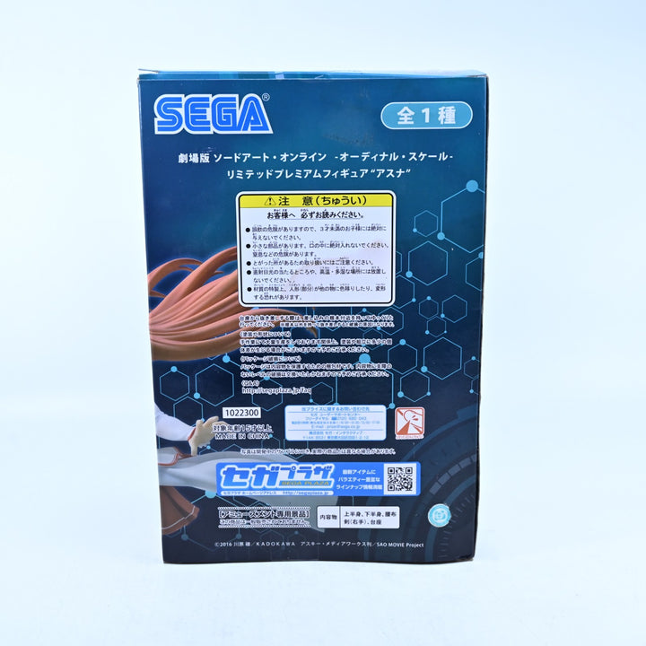 Asuna - Sword Art Online - LPM SEGA - Anime Figure
