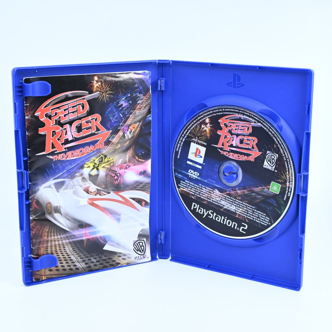 Speed Racer - Sony Playstation 2 / PS2 Game + Manual - PAL - MINT DISC!