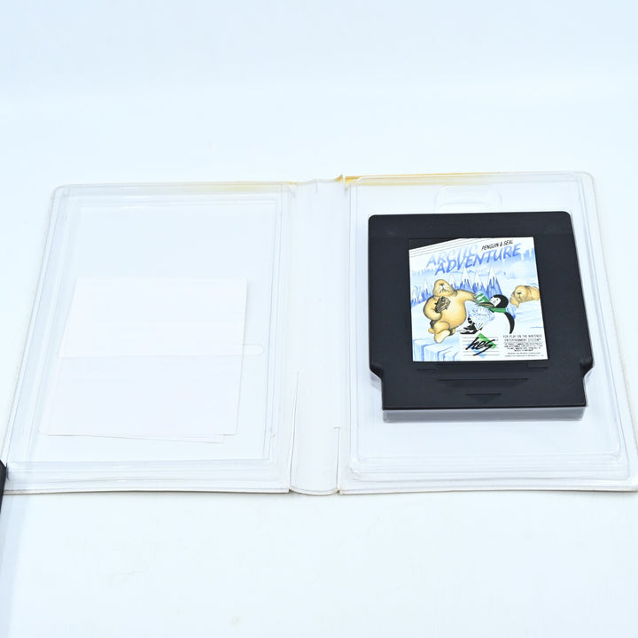 Arctic Adventure: Penguin &amp; Seal - Flat Cartridge - H.E.S / NES Game - PAL