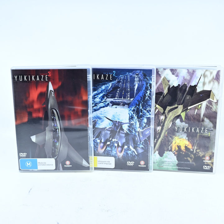 Yukikaze Volumes 1 - 3 & Collectors Box - Region 4 - Anime DVD
