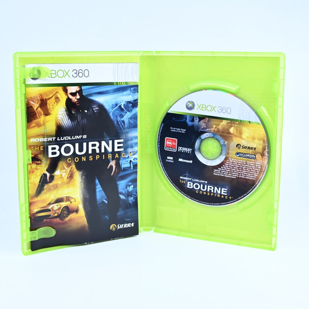 The Bourne Conspiracy - Xbox 360 Game + Manual - PAL - MINT DISC!