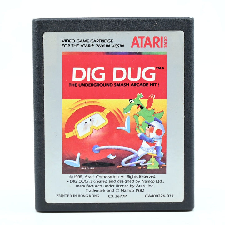 Dig Dug - Atari 2600 Game - PAL - FREE POST!