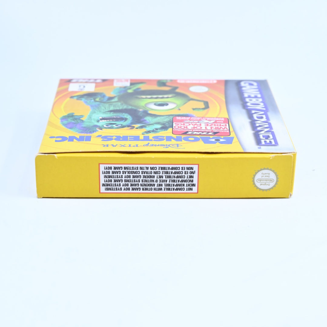 Monsters, Inc. - Nintendo Gameboy Advance / GBA Boxed Game - PAL - FREE POST!