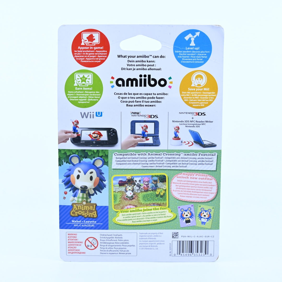 SEALED! Mabel Amiibo - Animal Crossing - Nintendo - Toy