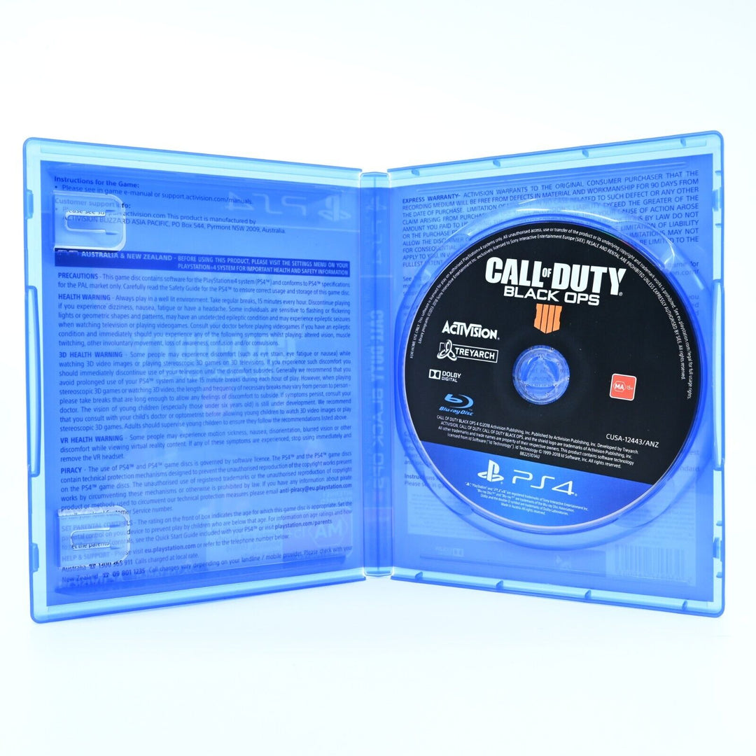 Call of Duty: Black Ops 4 - Sony Playstation 4 / PS4 Game - FREE POST!