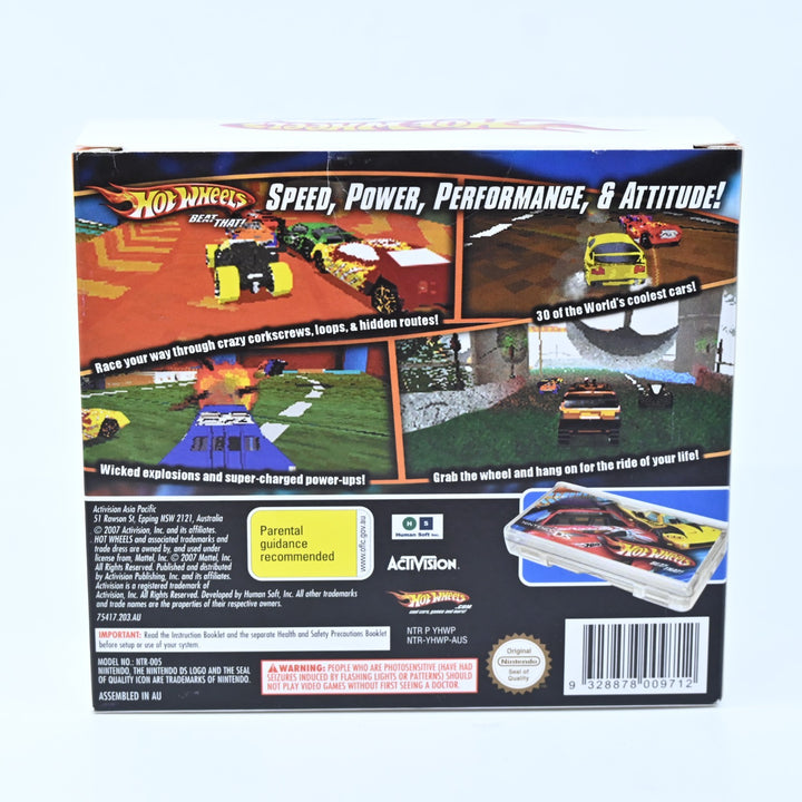 SEALED! Hot Wheels Beat That - Special Edition - Nintendo DS Game - PAL