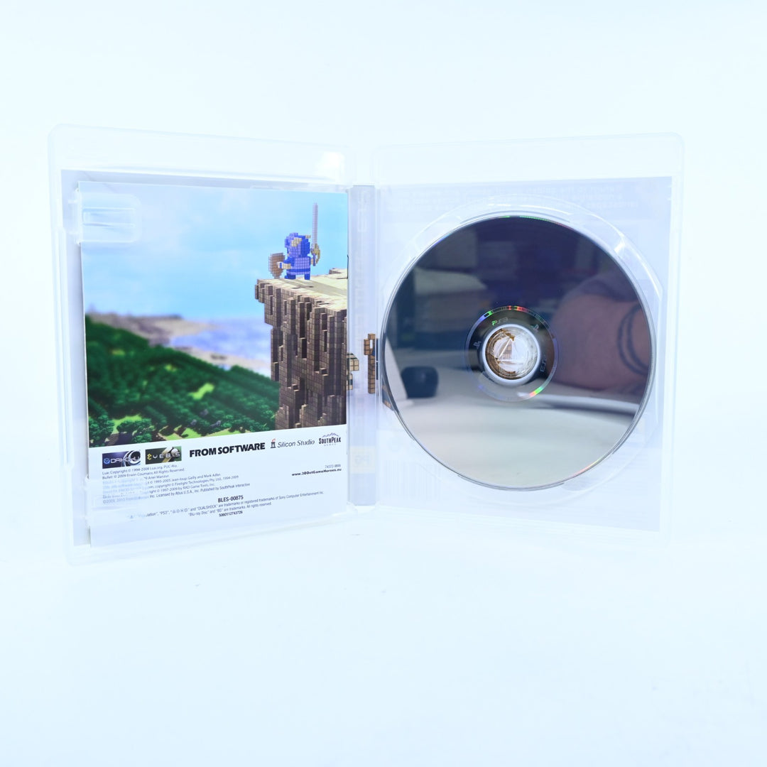 3D Dot Game Heroes - Sony Playstation 3 / PS3 Game + Manual - MINT DISC!