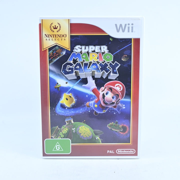 Super Mario Galaxy - Nintendo Wii Game + Manual - PAL