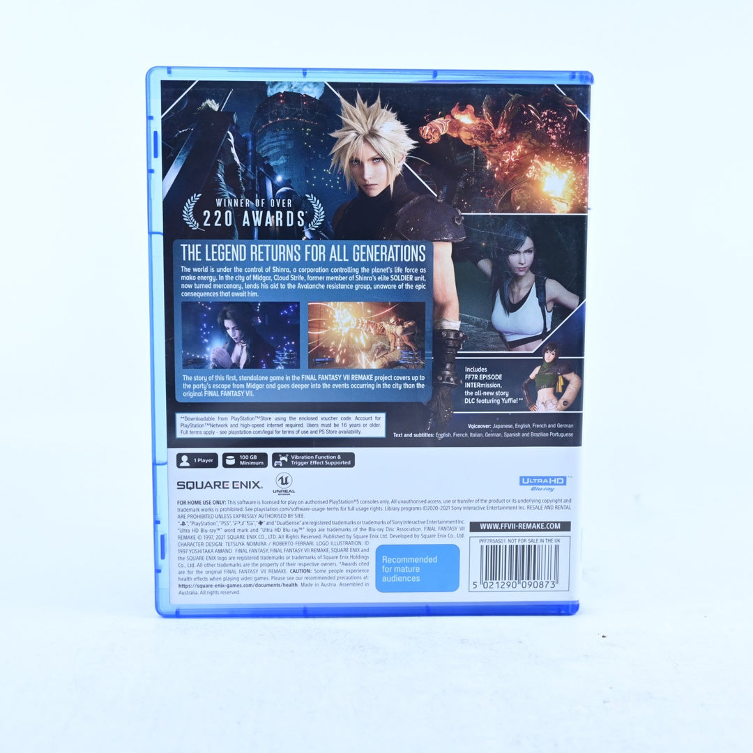 Final Fantasy VII Remake Intergrade - Sony Playstation 5 / PS5 Game - FREE POST!