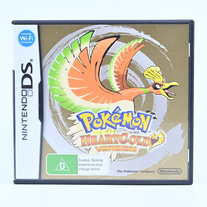 Pokemon HeartGold - Nintendo DS Game - AUS PAL + Manual - Heart Gold