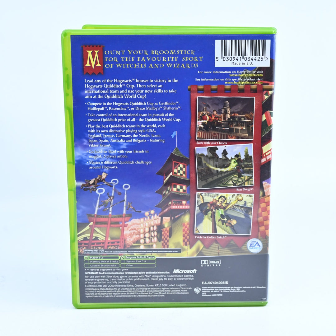 Harry Potter: Quidditch World Cup - Original Xbox Game + Manual - PAL