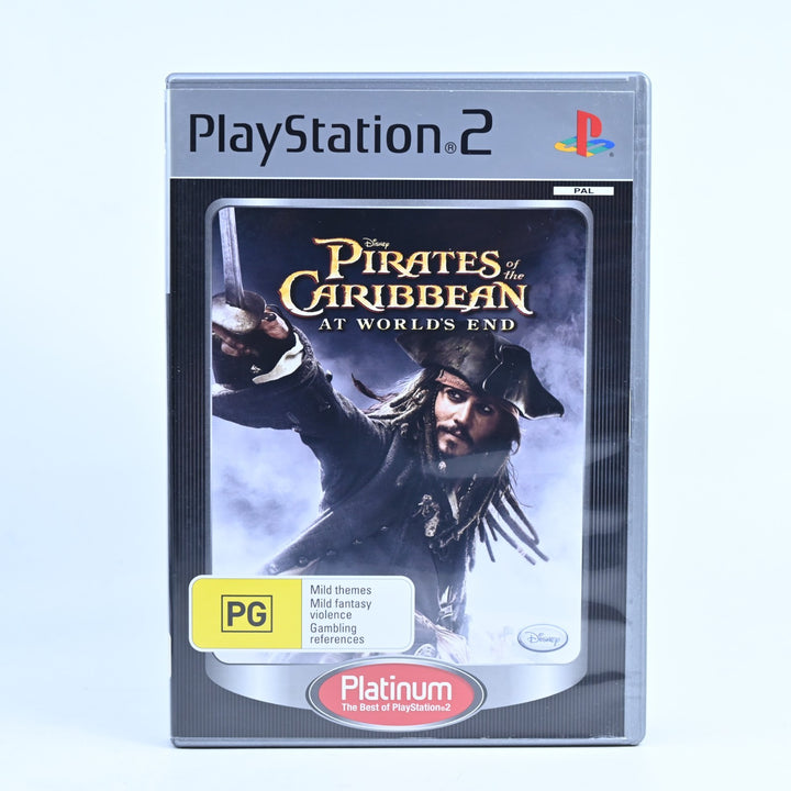Pirates of the Caribbean: At Worlds End -  PS2 Game + Manual - PAL