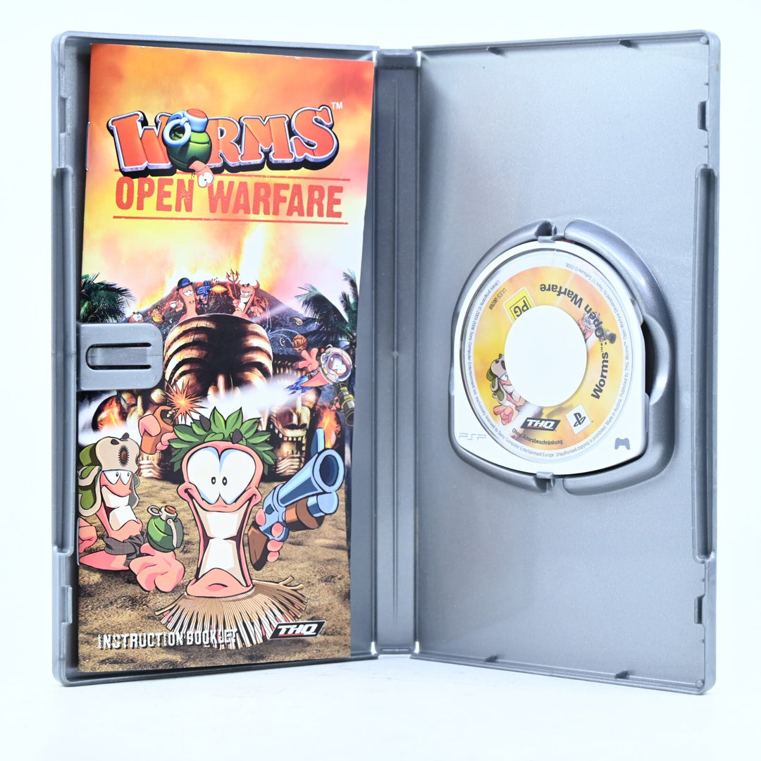 Worms: Open Warfare - Sony PSP Game + Manual - FREE POST!