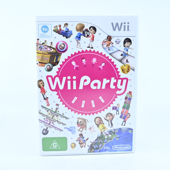 Wii Party - Nintendo Wii Game + Manual - PAL - MINT DISC!