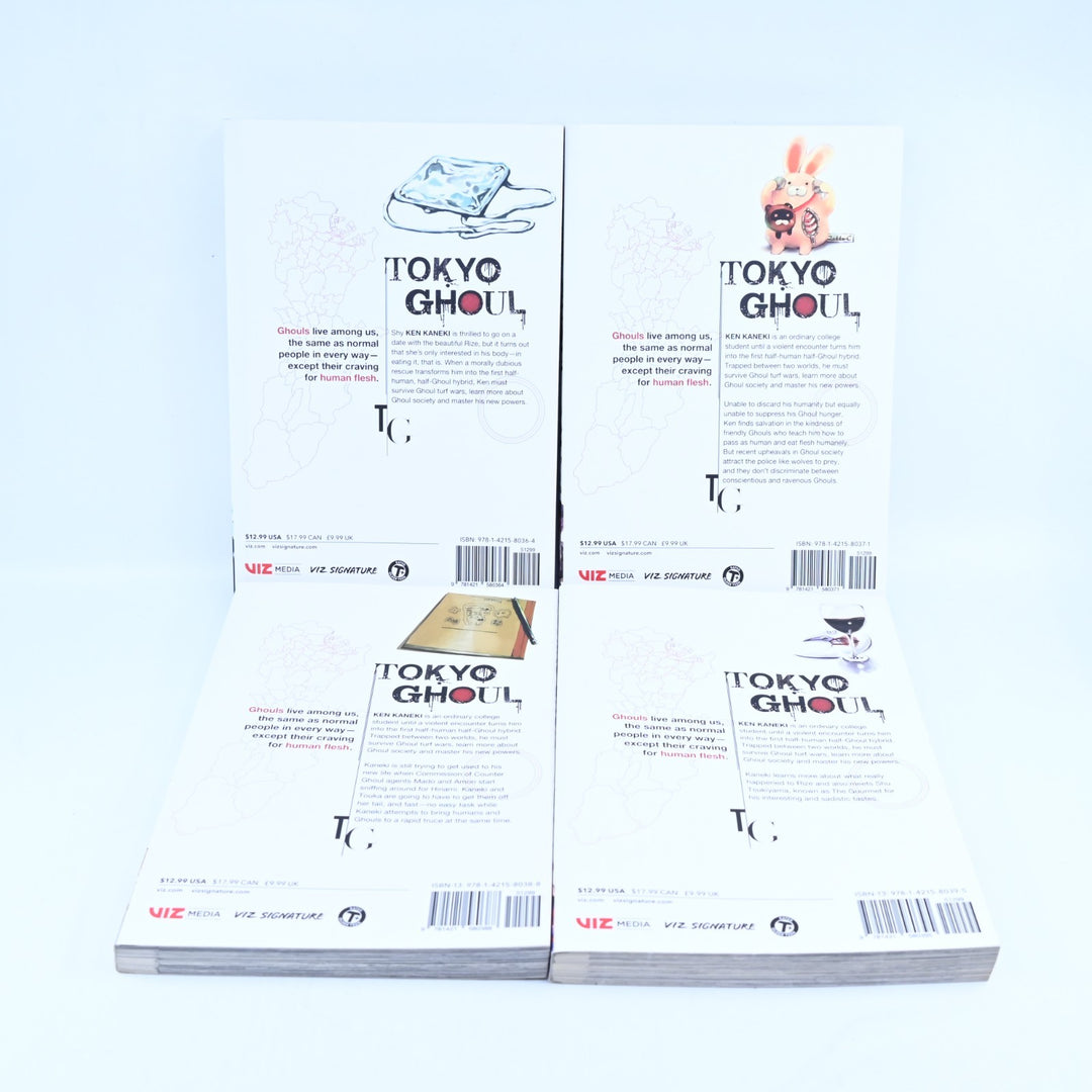 Tokyo Ghoul - Volumes 1-14 Complete - Sui Ishida - Viz Media - Manga