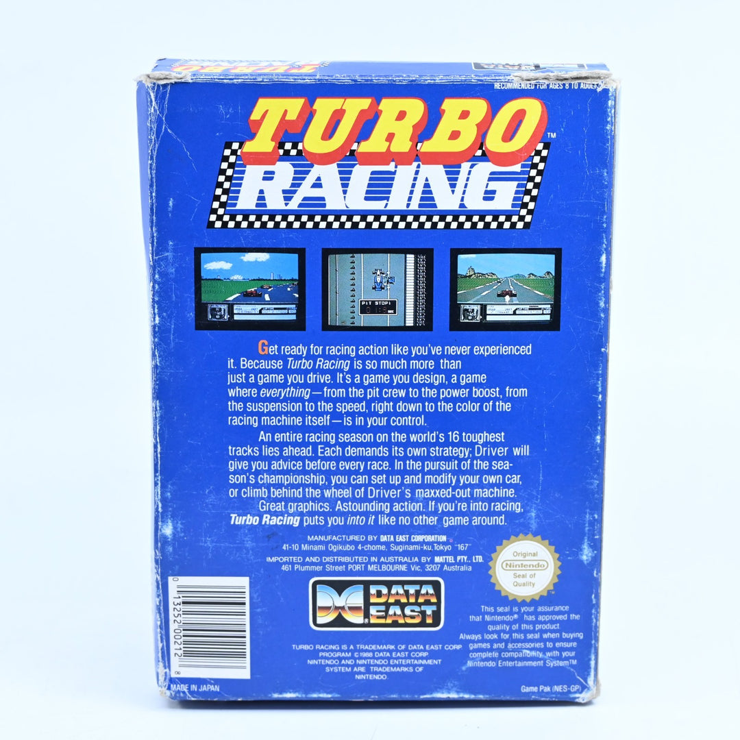 Turbo Racing - Nintendo Entertainment System / NES Boxed Game - PAL