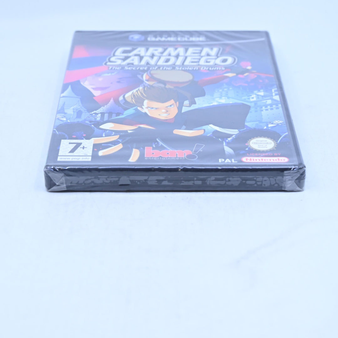 Carmen Sandiego: The Secret of the Stolen Drums - SEALED - Gamecube Game