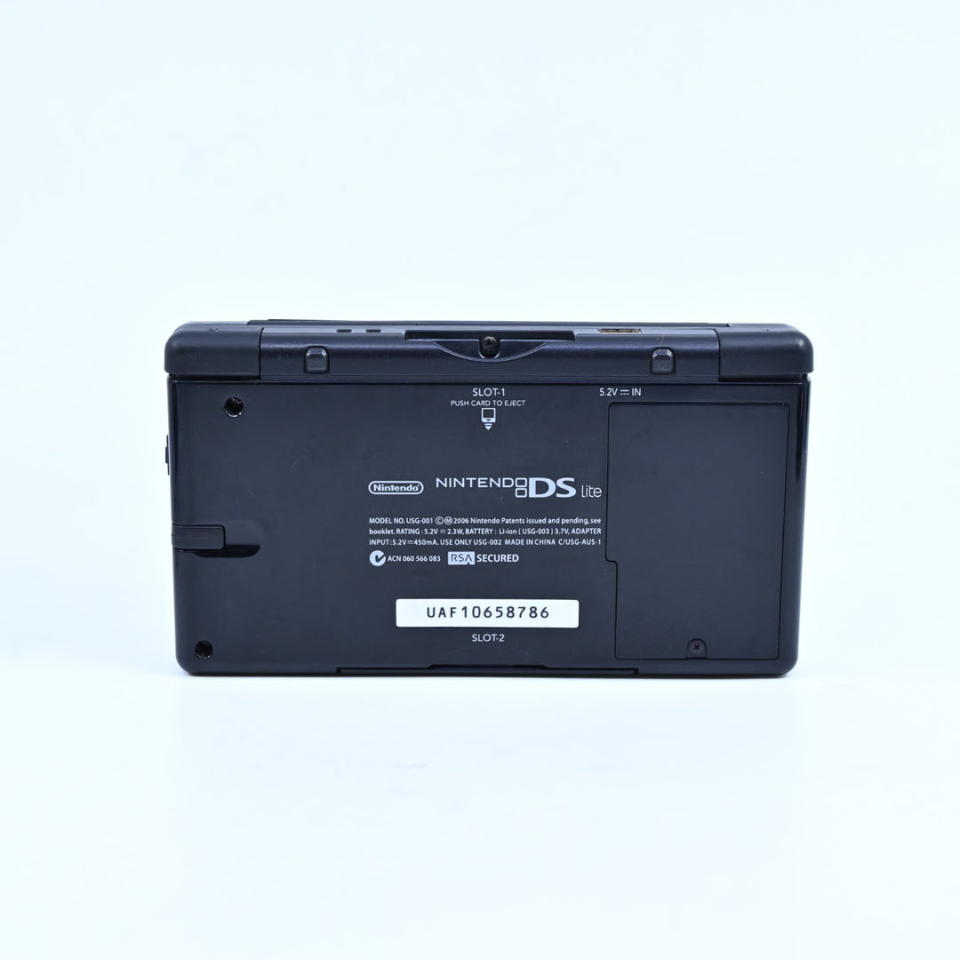 Black Nintendo DS Lite Console - USG-001 - FREE POST!