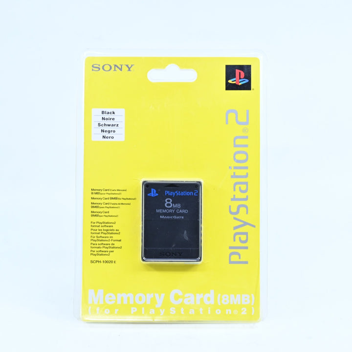 SEALED! Official PlayStation 2 8MB Memory Card - SCPH-10020E - PS2 Accessory