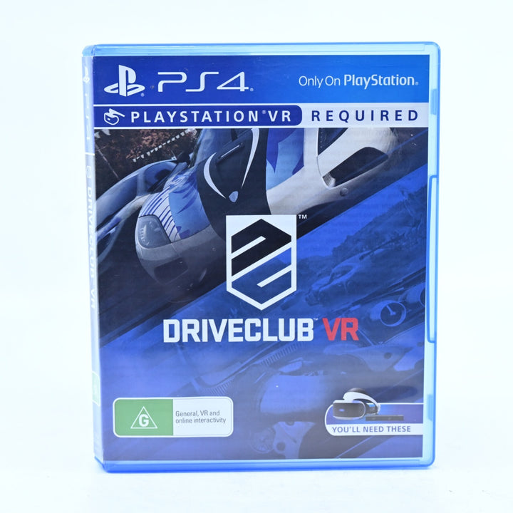 Driveclub VR - Sony Playstation 4 / PS4 Game - FREE POST!