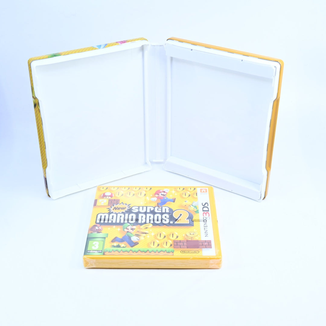 New Super Mario Bros. 2 - Pre-Order Steelbook - SEALED Game - 3DS Game - EU PAL