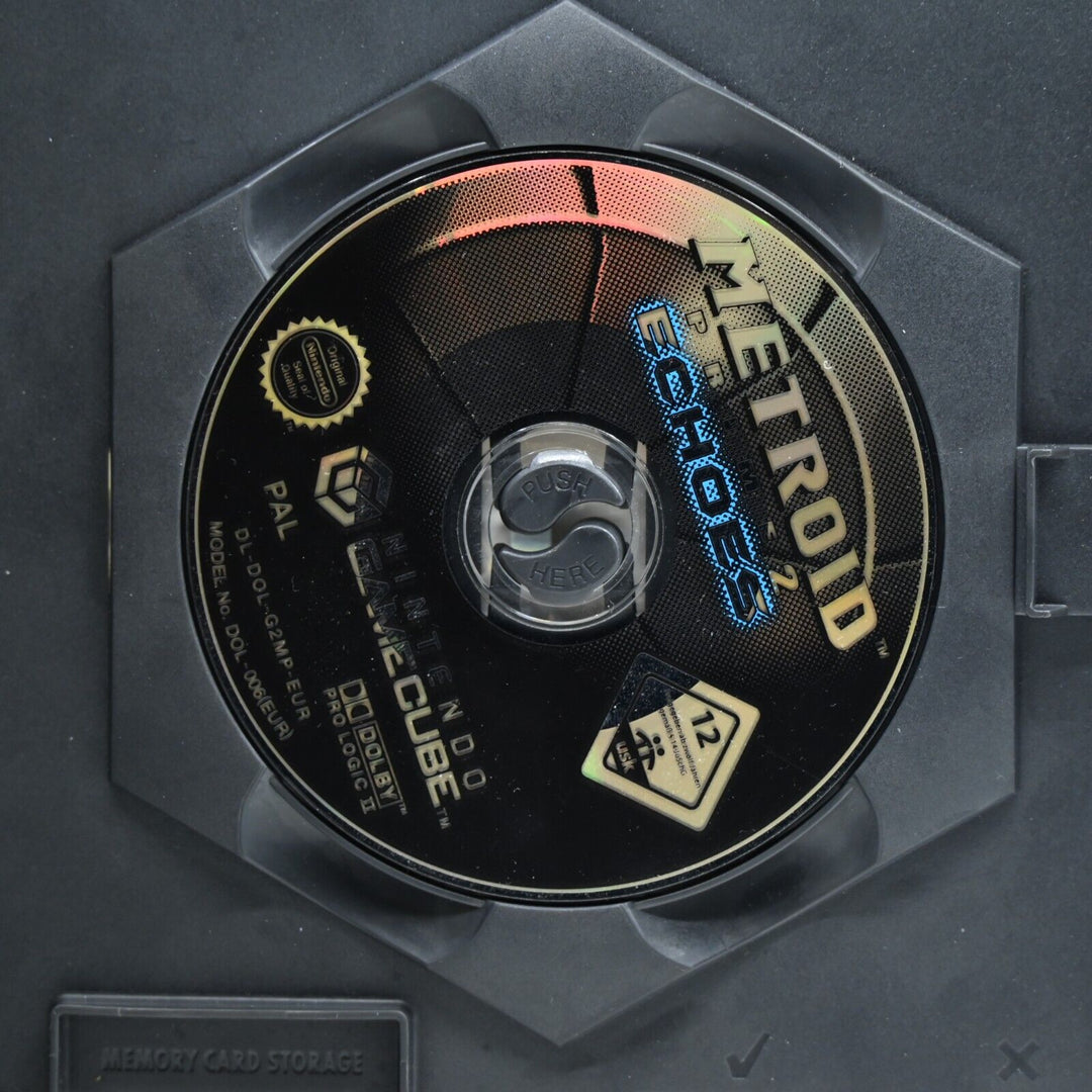 Metroid Prime 2 Echoes - Nintendo Gamecube Game + Manual - PAL - FREE POST!