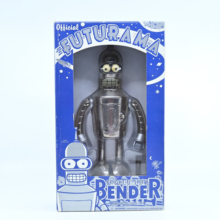 Wind-Up Bright 'N' Shiny Bender - Official Futurama Robot Action Toy