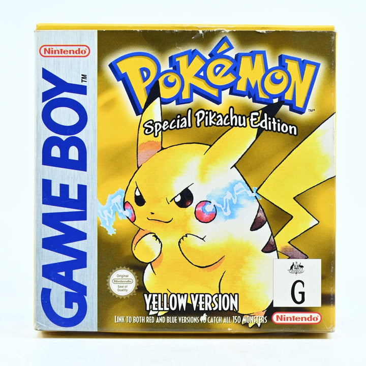 Pokemon Yellow Version - Nintendo Gameboy Boxed Game - PAL - FREE POST!