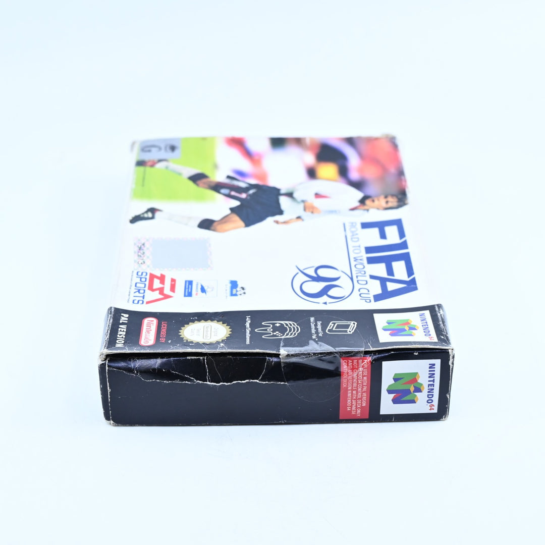 FIFA 98: Road to World Cup - N64 / Nintendo 64 Boxed Game - PAL - FREE POST!