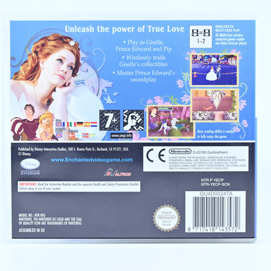 Walt Disney Pictures Presents: Enchanted - Nintendo DS Game - PAL - FREE POST!